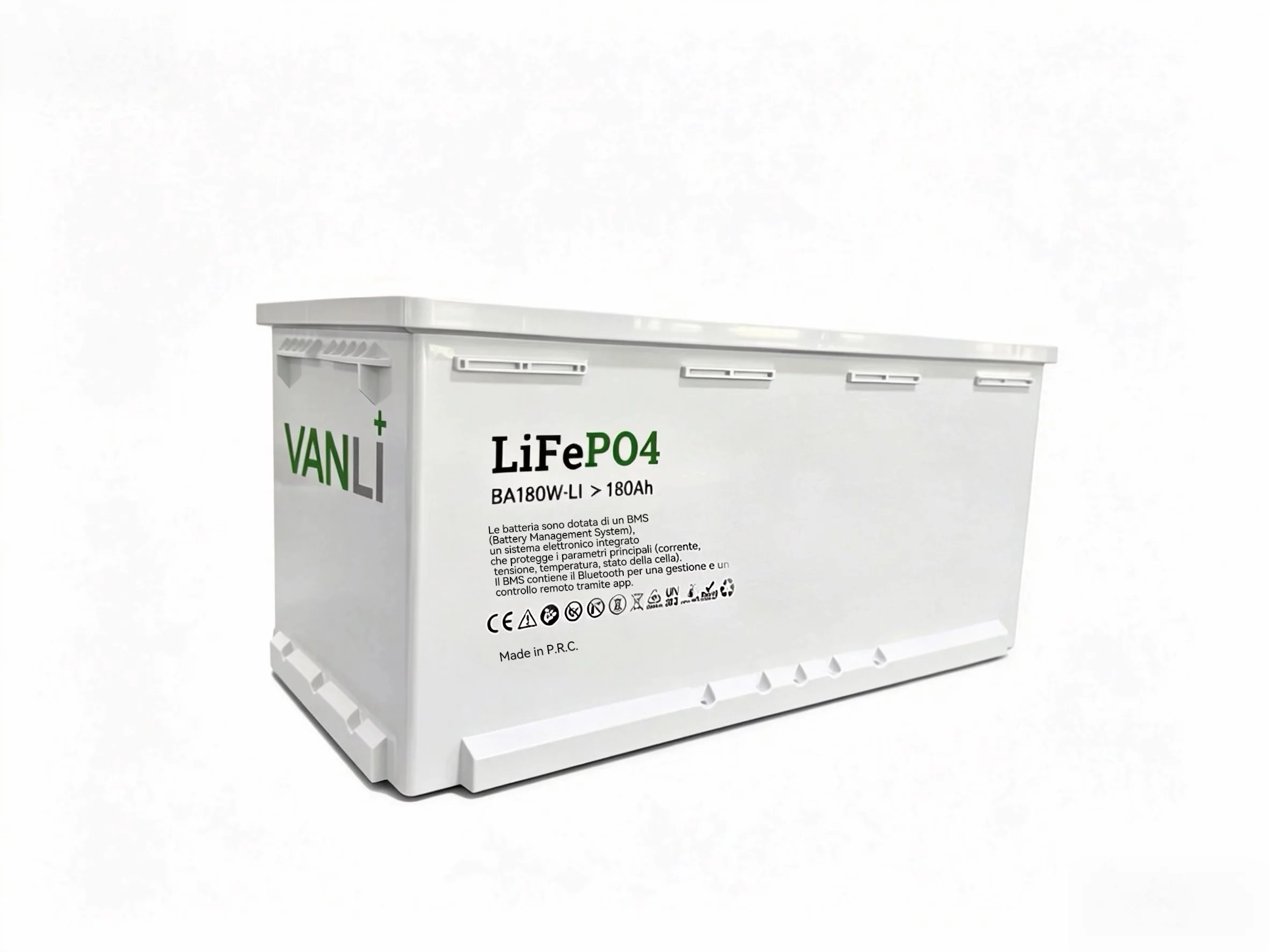 Vanli -12.8V200 Bateria de fosfato de ferro-lítio 12.8V200Ah